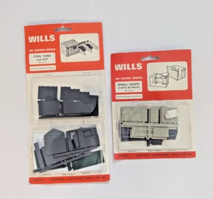 WILLS OO GAUGE SCENIC SERIES KITS SS15 (COALYARD) & SS65 (SMALL GENTS) - Picture 1 of 3