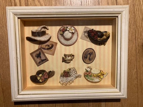 WALL HANGING HOME SHADOW BOX UNIQUE  VINTAGE  WINDOW BOX Cover