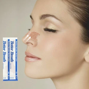 Better Breath Nasal Strips Easy Stop Snoring Sleep Aid Nasal Nose Strips Plaster - Picture 1 of 13