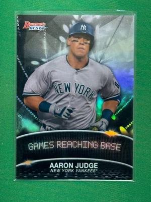 2016 Bowman's Best Stat Lines #SL-AJ Аарон Джадж - Изображение 1 из 2