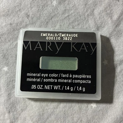 New In Package Mary Kay Mineral Eye Color Emerald Full Size Fast Ship - Image 1 of 2