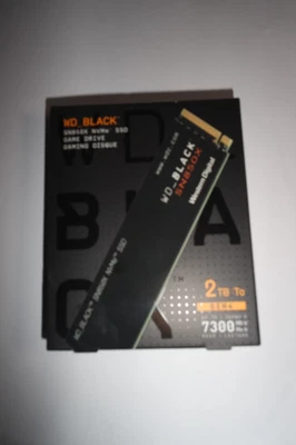 WD_BLACK 2TB SN850X NVMe Internal Gaming SSD Solid State Drive - Gen4 NEW BNIB - Image 1 of 3