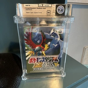 Videojuego Pokemon Stadium 2 Dorado y Plata N64 Japonés Sin Abrir WATA 9.6 Graduado - Imagen 1 de 9