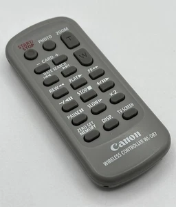 Canon WL-D87 Gray Wireless Remote Control For Canon Camcorder HV10, HV20, HV30 - Picture 1 of 4