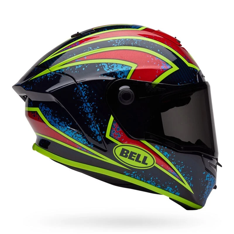 Casco de motocicleta de calle Bell Race Star DLX Flex cara completa - Elige talla/color Foto 1 de 4