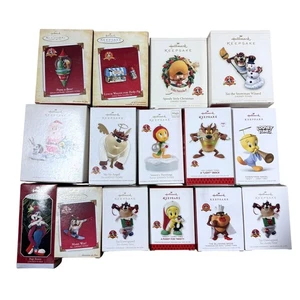 Hallmark Looney Tunes Ornament Tweety Taz Babs Bunny Daffy Duck Lot Of 15 NEW - Picture 1 of 6