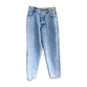 Vtg Whipp Womens Sz 13-14 High Waisted Mom Jeans Button Fly Tapered Y2K Japan - Imagen 1 de 12