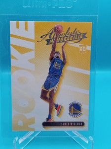 2020-21 Panini Absolute Memorabilia Rookies Yellow James Wiseman #2 Rookie RC