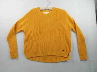 Hollister женщин длинным рукавом желтый свитер размер маленький - Изображение 1 из 4