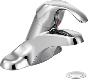 Moen 8437 Chrome One-Handle Lavatory Faucet - Picture 1 of 1