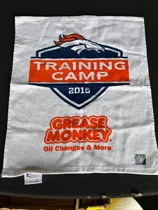 2015 Denver Broncos NFL Football Training Camp Towel - Picture 1 of 4