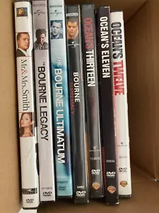 7 movie modern classics dvds, Oceans 11,12,13 (3) Bourne's - Picture 1 of 1
