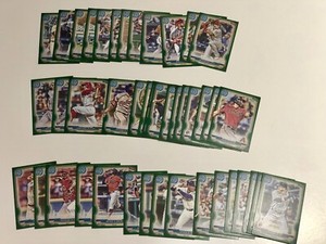 2020 TOPPS GYPSY QUEEN GREEN PARALLEL 126 CARD LOT WOW!! **FINISH A SET** PUJOLS