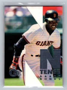 1996 E-Motion XL E-XL N-TENSE NTENSE Insert Barry Bonds #2 Giants Legend