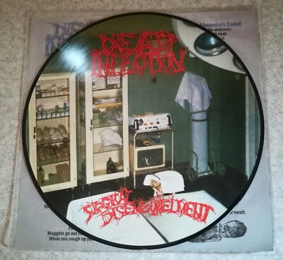 DEAD INFECTION - Surgical Disembowelment LP PICTURE regurgitate carcass exhumed  - Immagine 1 di 2