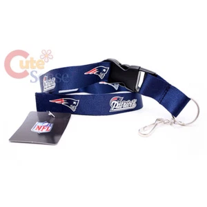 Portachiavi cordino NFL Patriots porta biglietti d'identità - Foto 1 di 2