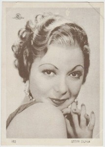 Steffi Duna 1930s Aguila Large Paper Stock Trading Card #192 Film Star