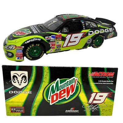 Acción Nascar #19 Jeremy Mayfield Dodge Mountain Dew BANK 2003 1:24 Diecast Foto 1 de 4
