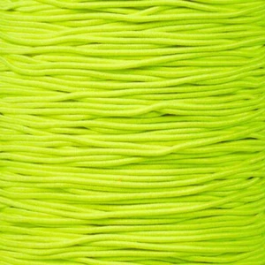 3mm Diameter Elastic Cord NEON YELLOW per Metre, Drawcord Elastic - Picture 1 of 2