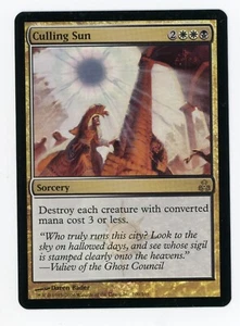 Culling Sun FOIL Guildpact MTG Magic the Gathering - Picture 1 of 2