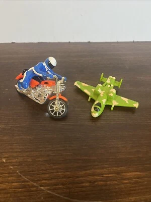 Vintage Matchbox HARLEY DAVIDSON Stunt Action Bike Motorcycle Stunt Rider 1993 - Image 1 of 4