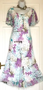 HUDSON & ONSLOW FLORAL PRINT MIDI PARTY DRESS SIZE 20 fits 22 - Picture 1 of 8
