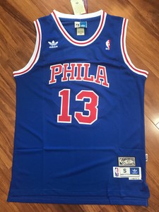 wilt chamberlain jersey sixers