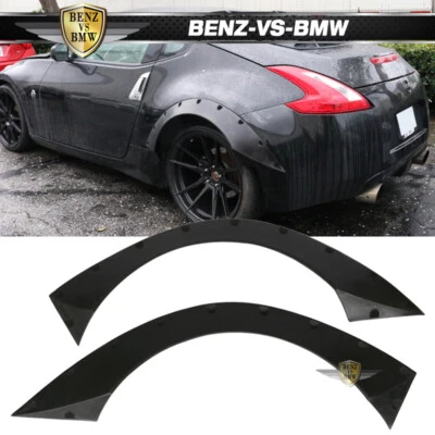 Fits 03-07 Infiniti G35 Coupe RB Style Rear Wide Body Fender Flares PU Foto 1 de 4