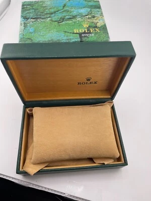 Rolex Authentic Vintage Green Watch Box inner and outer 68.00.71 - Image 1 of 4