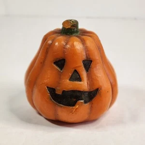 Vela calabaza vintage Jack o Lantern Halloween - Imagen 1 de 8