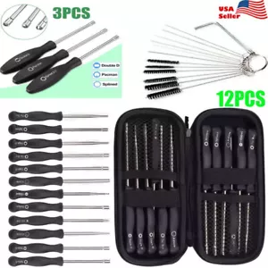 3/12 Screwdriver Carburetor Adjustment Tool Kit for 2 Cycle STIHL Husqvarna Echo - Picture 1 of 20