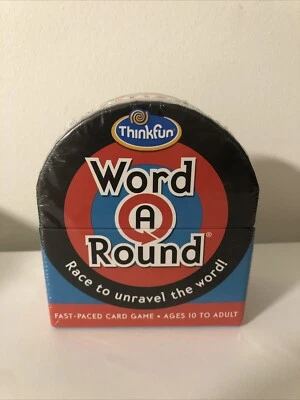 Thinkfun Word A Round Game Fast Paced Card Game Ages 10 To Adult NEW (sealed) - Image 1 of 4