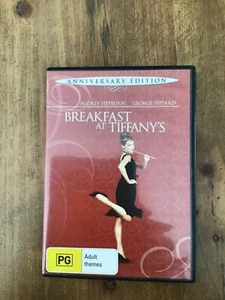 BREAKFAST AT TIFFANY’S MOVIE DVD ANNIVERSARY EDITION ROMANCE COMEDY LIKE NEW - Picture 1 of 2