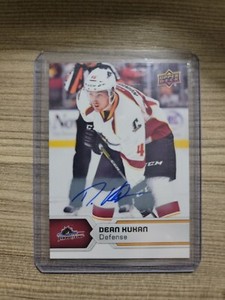 2017-18 UD AHL Dean Kukan Auto Cleveland Monsters  #41