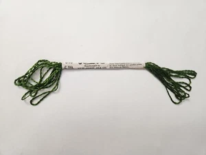 4.5 yd Pack Vintage Richardson Silk Co FAUX SILK RICHTEX ROPE 648 Green - Picture 1 of 9