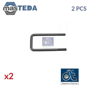 262559 SPRING CLAMP U-BOLT PAIR DT SPARE PARTS 2PCS NEW OE REPLACEMENT — 第 1/4 张图片