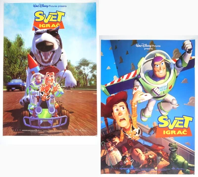 TOY STORY LOTof2 19x27 Orig. SLO movie posters 1995 TOM HANKS ALLEN DISNEY PIXAR - Image 1 of 4