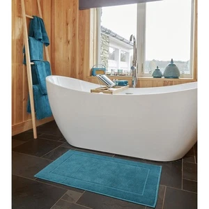 Christy Supreme Hygro Bath Mat Marine Range Deep Sea Spruce Lavender Cinnamon - Picture 1 of 25