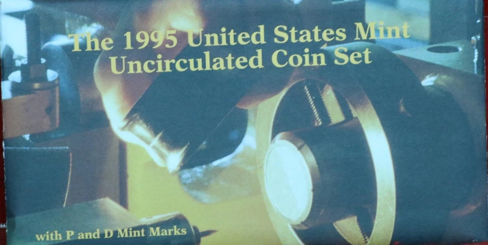 Uncirculated 1995 U.S. Mint Set P & D Mint - Image 1 of 1