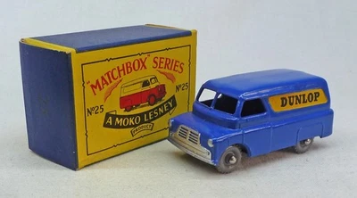 Moko Lesney Matchbox Toys MB25a Bedford Dunlop Van - Image 1 of 2