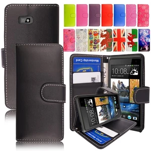 Flip Case For HTC Desire 530 630 600 620 820 Eye M8 M10 A9 X9 U Play U12 Cover - Picture 1 of 19