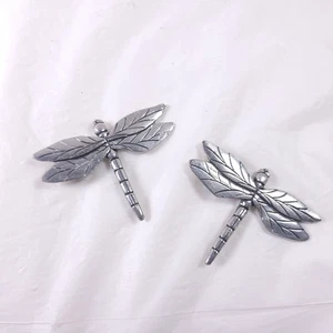 Silver tone Dragonfly Metal Magnets - Picture 1 of 3