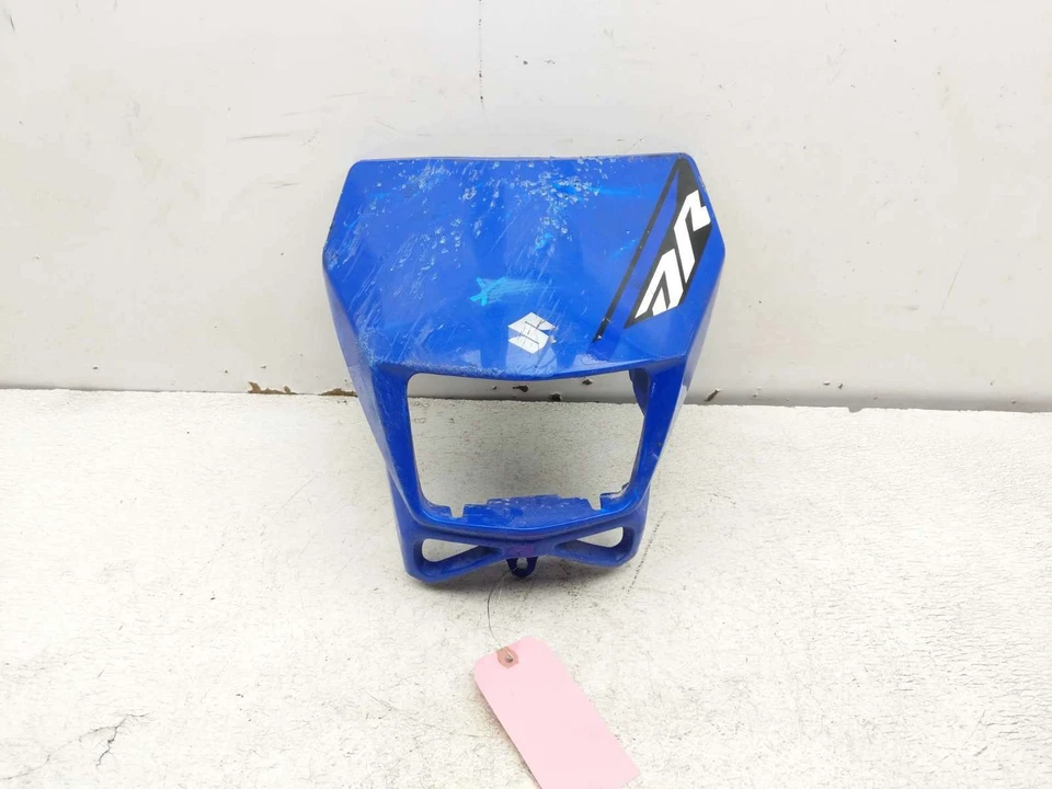 00-24 Suzuki DRZ400SM DRZ 400 Front Upper Headlight Fairing Cover Panel - Image 1 of 4