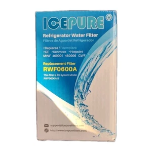 IcePure RWF0600A Refrigerator Water Filter Fits GE Hotpoint & Kenmore MFW 469991 - Picture 1 of 1