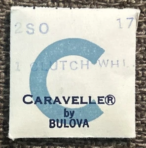 Vintage CARAVELLE By Bulova 2SO #17 Clutch Wheel Sealed NOS - Picture 1 of 2