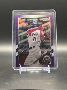 2021 Topps Chrome Update #USC6 Kevin Pillar Purple Refractor - Bild 1 von 2