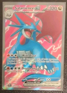 Salamence ex 177/159 Pokémon Card Journey Together Full Art Ultra Rare NM - Picture 1 of 3