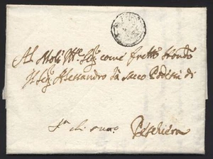 Lettera da Verona 29 Ott 1727 a Peschiera - Picture 1 of 1