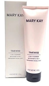MARY KAY 4-IN-1 CLEANSER W/TIMEWISE 3D COMPLEX~217404~COMBINATION TO OILY~NIB! - Picture 1 of 6