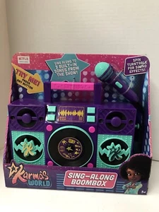 Karma's World Sing-Along Boombox Kids Toy NEW - Picture 1 of 5